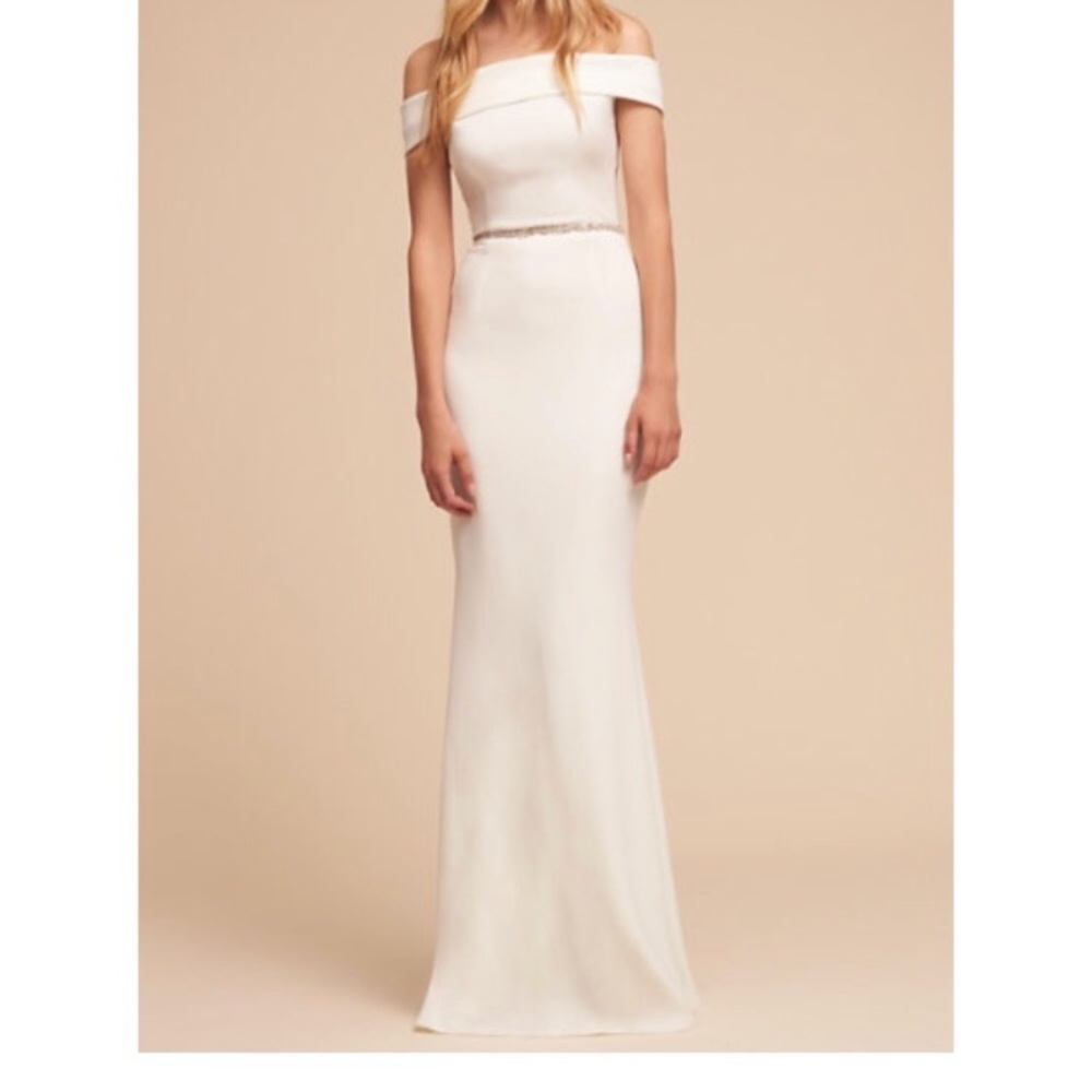 BHLDN white gown